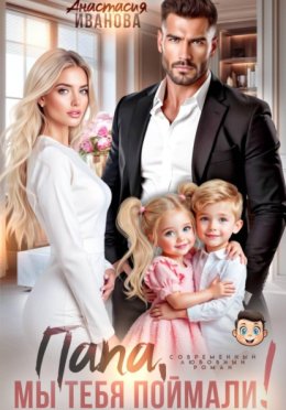 Обложка книги «Папа, мы тебя поймали!»