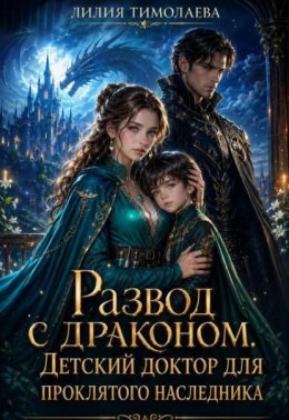 Обложка книги «Развод с драконом. Детский доктор для проклятого наследника»