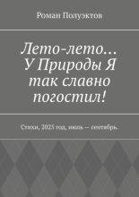 Лето-лето… У Природы Я так славно погостил! Стихи, 2025 год, июль – сентябрь.