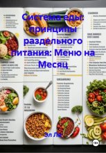 Система еды: принципы раздельного питания: Меню на Месяц