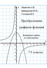 Преобразование графиков функций. 7-9 классы. Контурные карты по математике